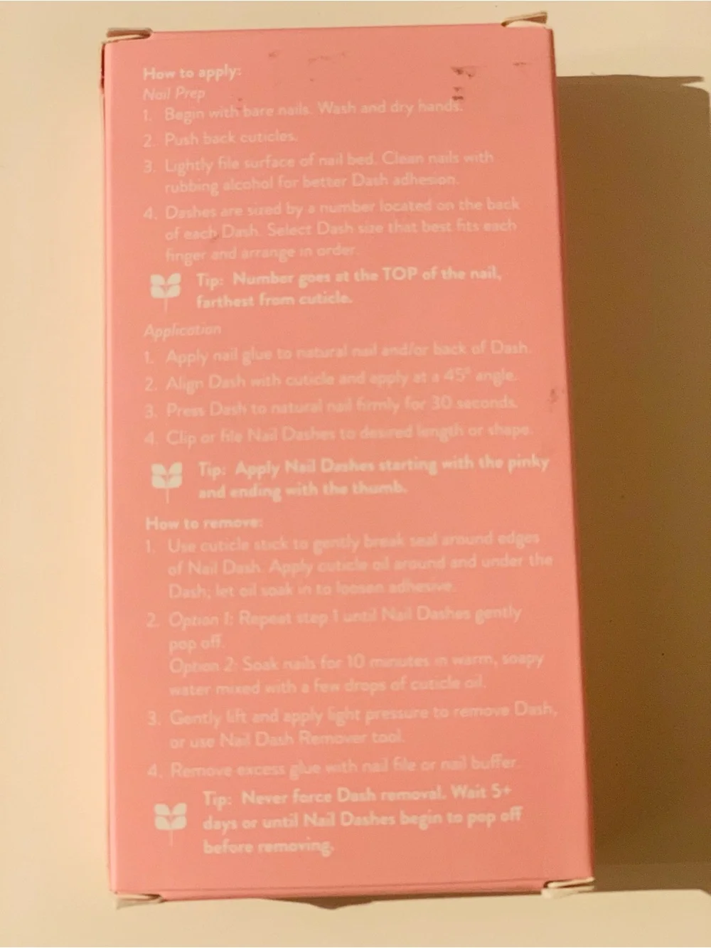 Red Aspen Nail Dashes Press-On Nails - Pink & Lime Accent - Picture 3 of 3